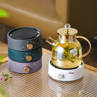 Electric stove household small electric stove glass pot office company scented tea coffee instant noodle heating artifact wholesale can do LOGO
