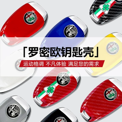 Car logo: Fiber Pattern Key Back Cover