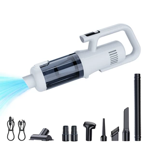 Car Vacuum Cleaner, Wireless Charging for Car Use, Super High Power Suction for Home Use, Small Handheld Portable Mini