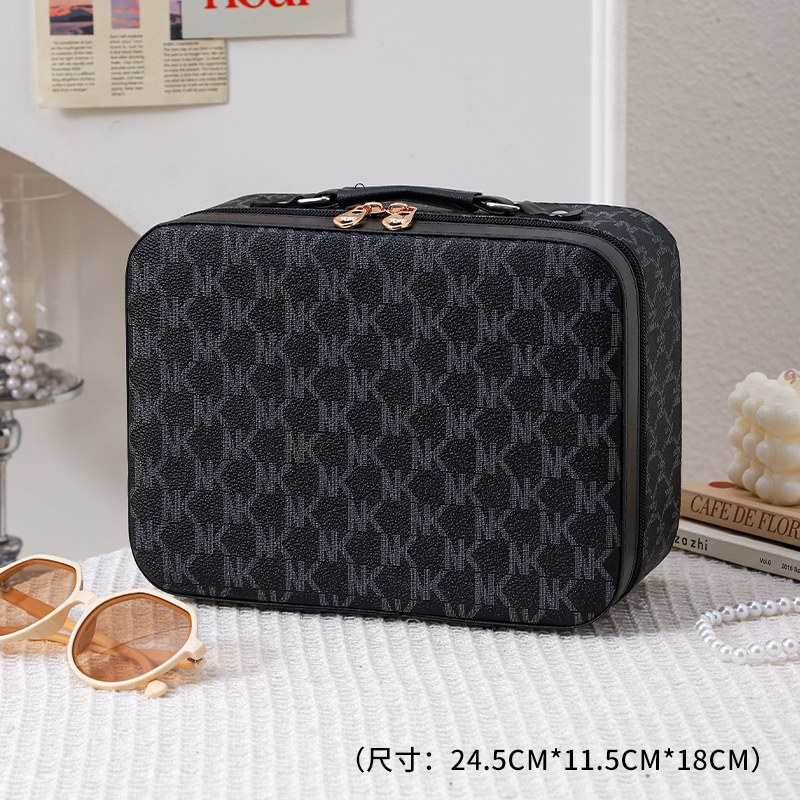 Caja de maquillaje de recuerdos de boda Caja de regalo Productos para el cuidado de la piel del hogar de gran capacidad para organizar maletas Almacenamiento de belleza