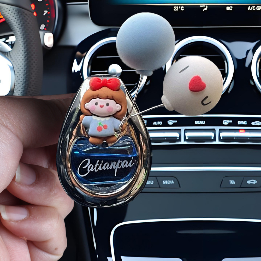 Fragancia de aromaterapia de coche, aire acondicionado, salida de aire, accesorios de coche, decoración de fragancia ligera de larga duración, accesorios de decoración de coche, Daquan femenino
