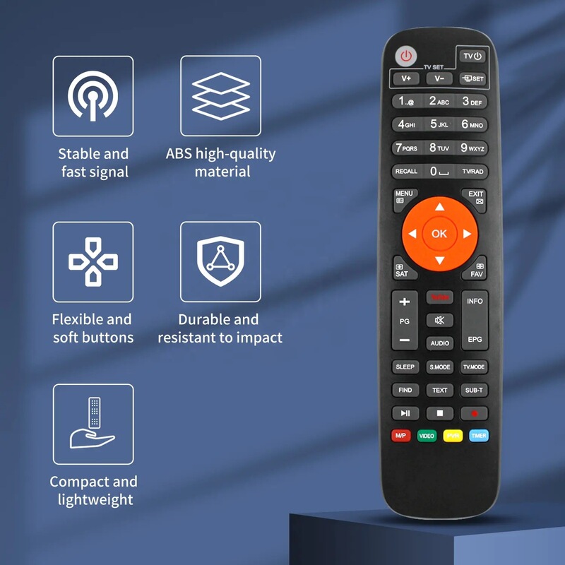 Gtmedia V7 S5X Network Set-Top Box with Learning Function Tv Remote Control Cross-Border American Market