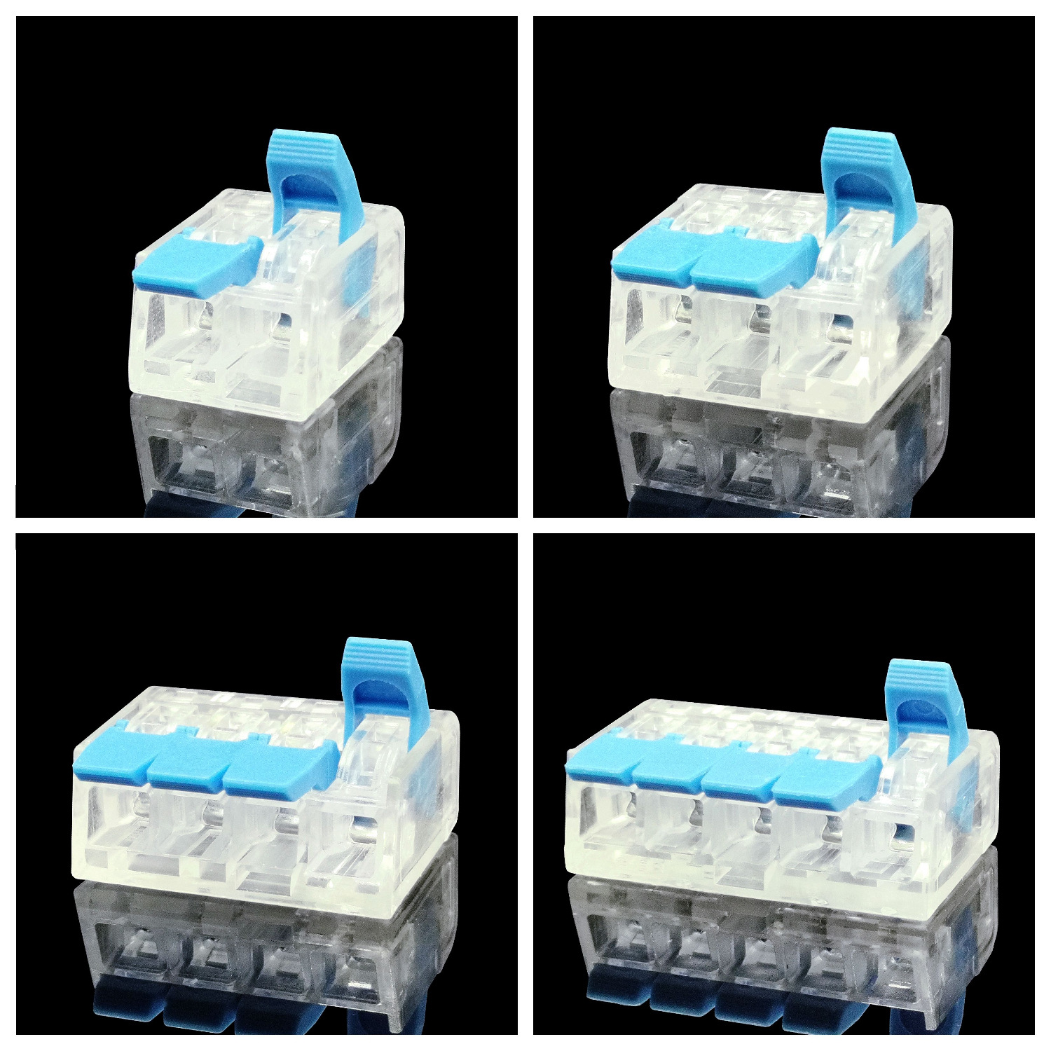 PCT222-412/413/415/Universal Terminal de alambre suave y duro electricista conector de terminal rápido