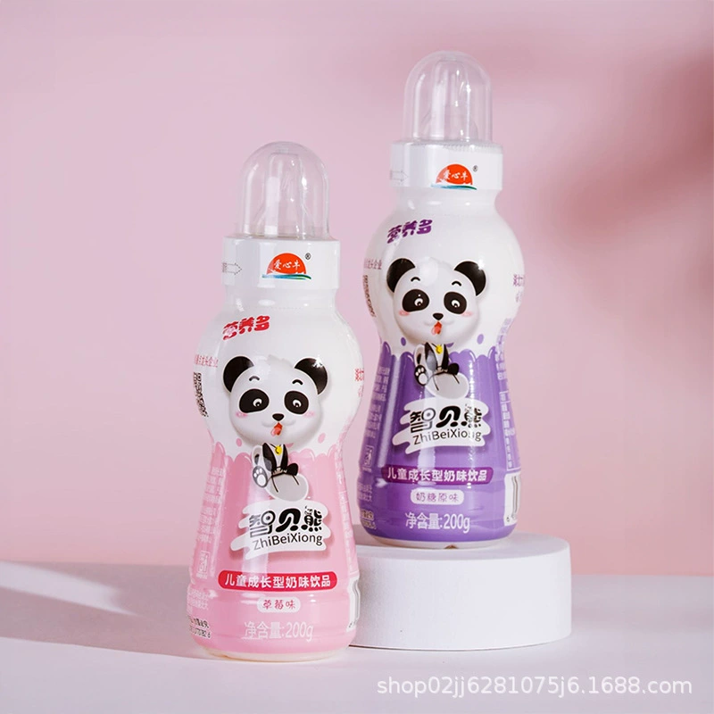 [Оптовая] Love Niu Zhi Bei Bear Питание много Детские молочные напитки, содержащие молочные напитки, пустышки 200 г/бутылка