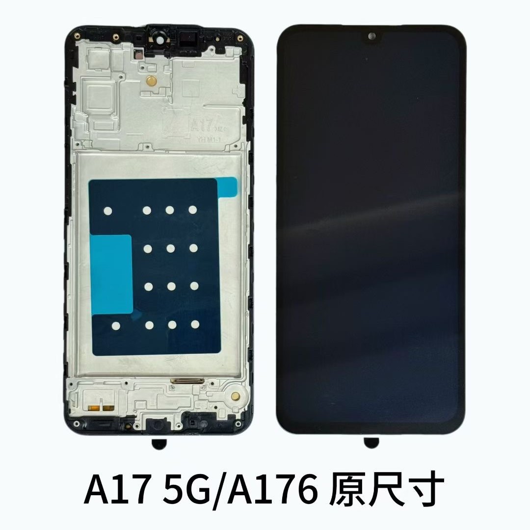 Aplicable a Samsung Galaxy A17 conjunto de pantalla LCD con marco wf