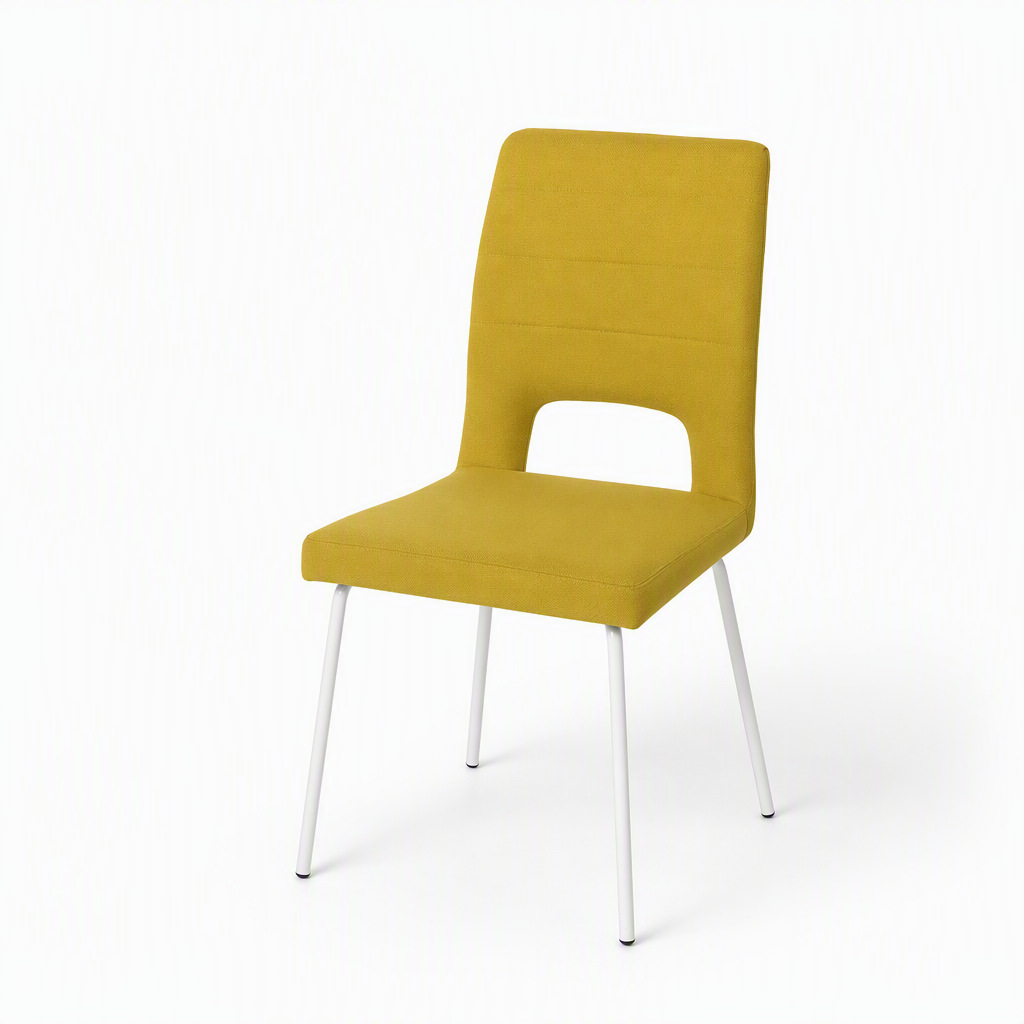 Exportación personalizada silla de comedor de lujo simple italiana silla de respaldo de hotel