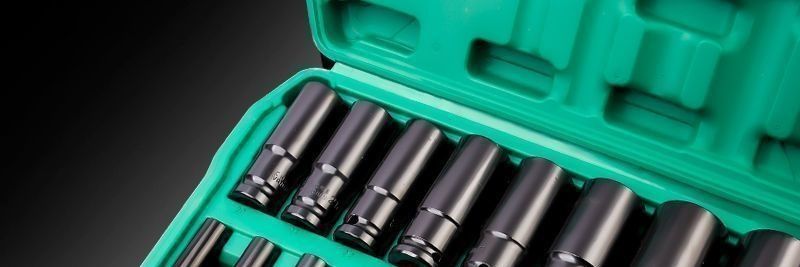 Large Socket Wrench Electric Extended Hex Socket 8-32mm Air Screwdriver Socket 1/2 Socket Complete Set Cross-Border
