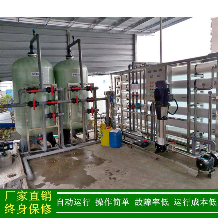 降低电导率设备_浙江化工用12t/h反渗透纯水处理设备厂家绿健供应