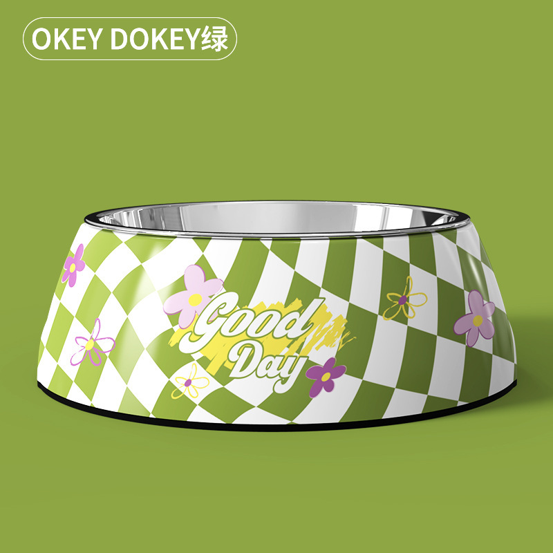Tacos de decal para mascotas para gatos y perros Tacos para perros Tacos de acero inoxidable para perros Tacos de perros de doble capa
