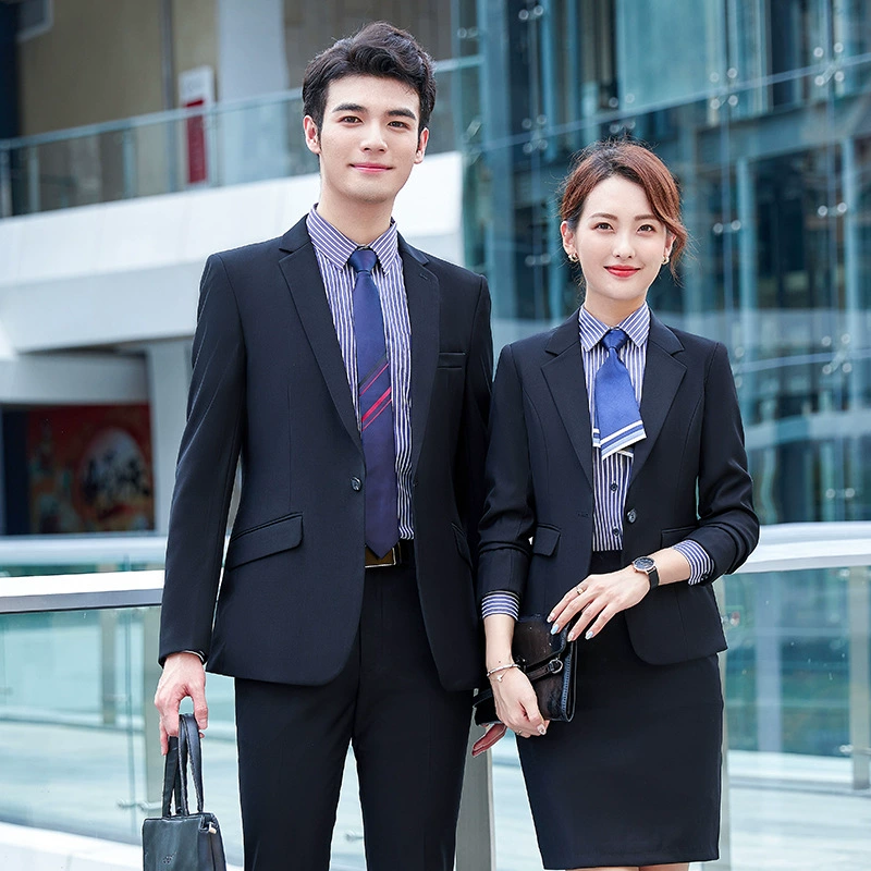 Костюм для инструментов Мужской деловой костюм Мужской и женский одинаковый деловой костюм Отдел продаж 4S Рабочий костюм в магазине