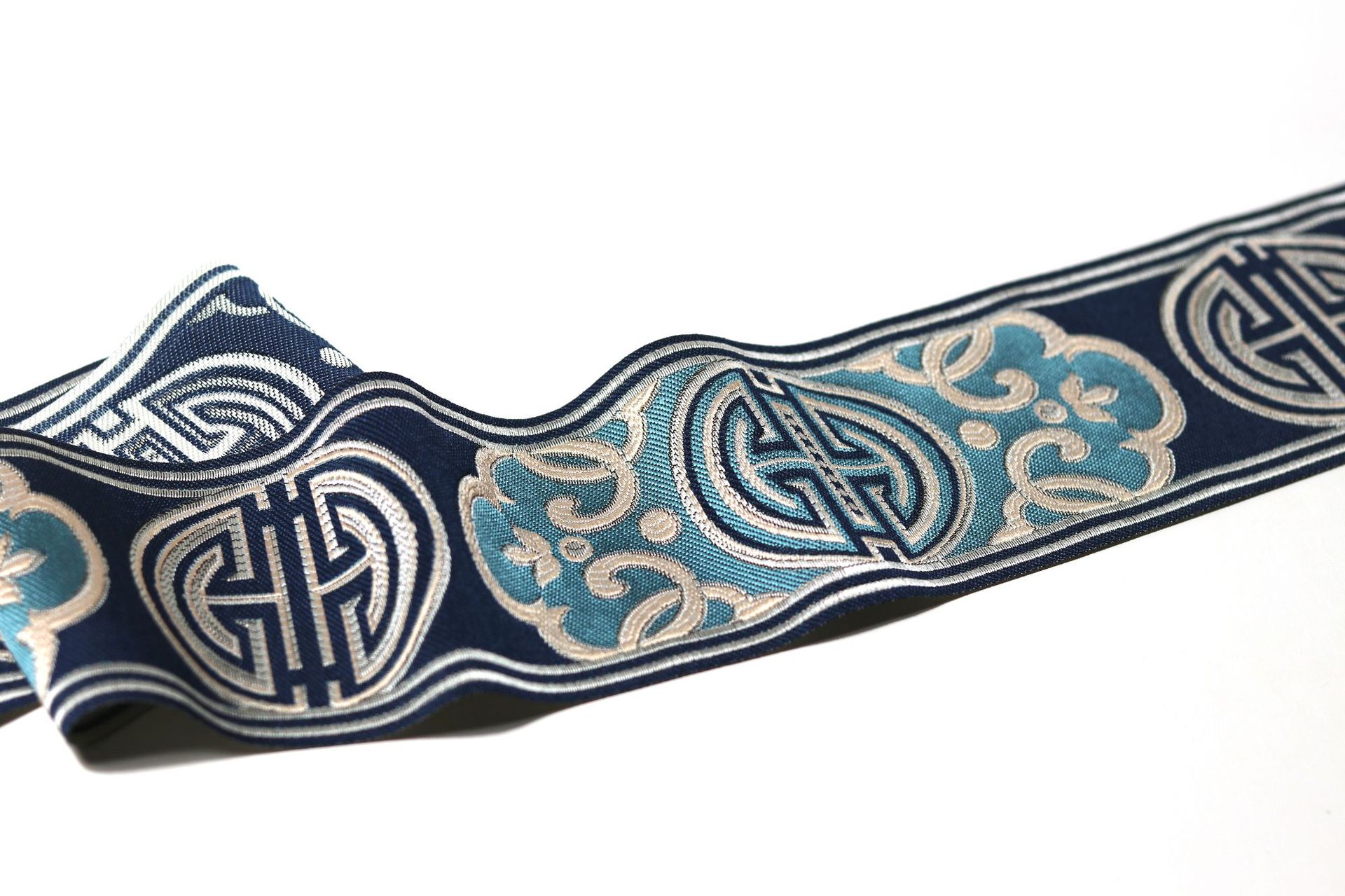 9cm de ancho de alta precisión nueva banda china ropa sofá colchón cama cortina garantía tela de mesa colchón de taza cama bandera de mesa banda