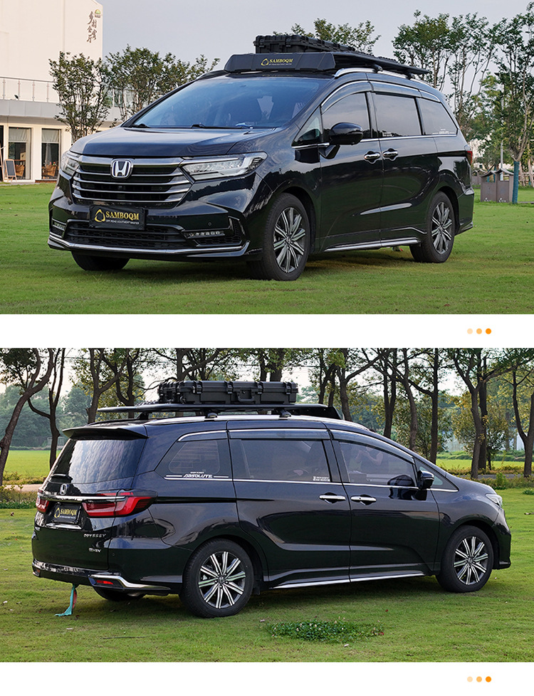 Honda Odyssey Roof Rack for Outdoor Travel, Self-Driving Tours, Off-Road Modification Parts, Aluminum Alloy Roof