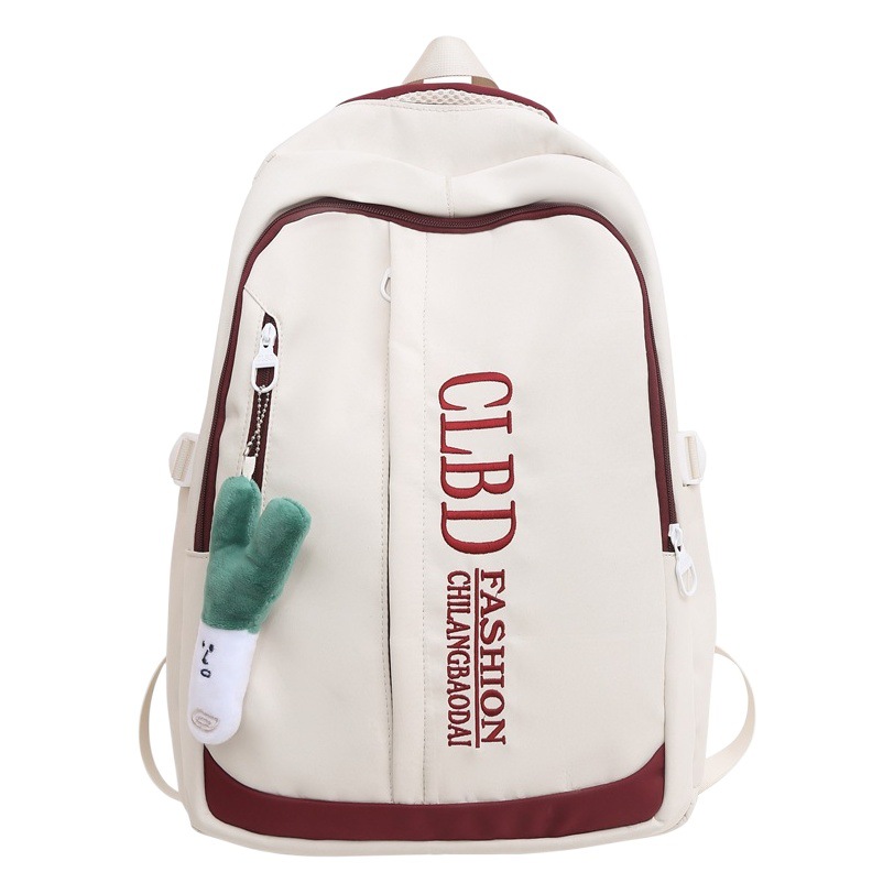 Mochila estilo coreano estudiante de secundaria 2023 nuevos hombres y mujeres mochila de gran capacidad mochila ligera de moda