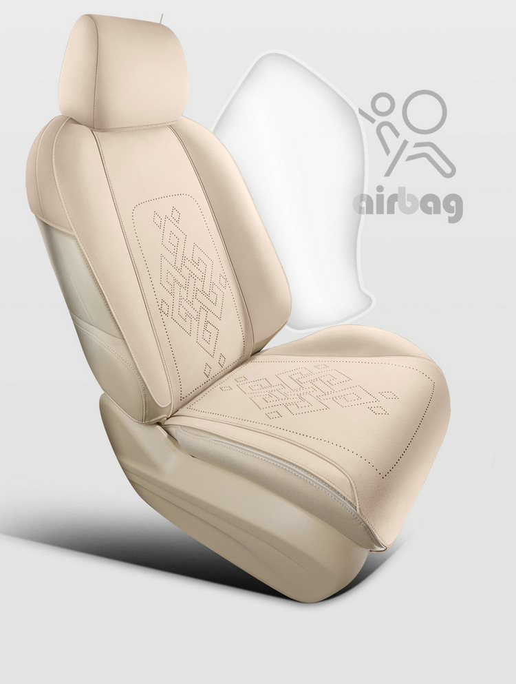 Suitable for Gl8 Special Car Seven-Seater Suede Car Seat Cushion Seat Cover Four-Season Universal Saddle Cushion