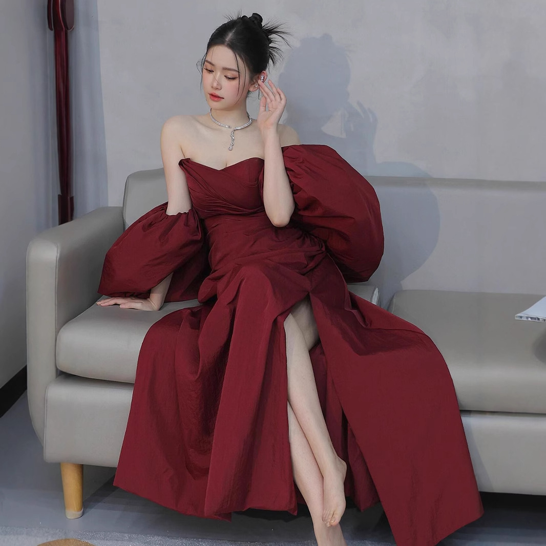 sexy retro evening dress