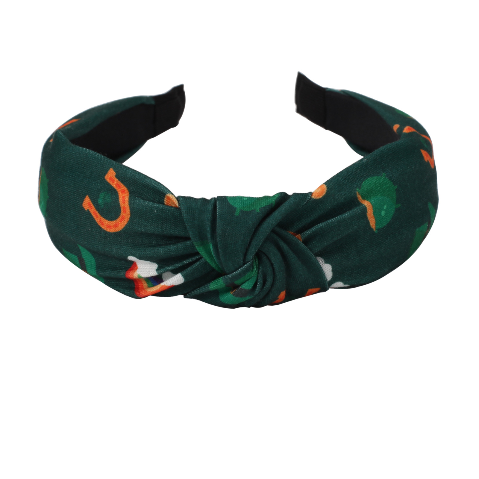 134g Weight Hair Band Hair Accessories Type 1 Piece Quantity Party, Festival Occasion St. Patrick Festival Shamrock Pattern All Seasons Season Women's Gender Classic Style Style Green Color Classic Style Women's Shamrock Cloth Hair Band 26