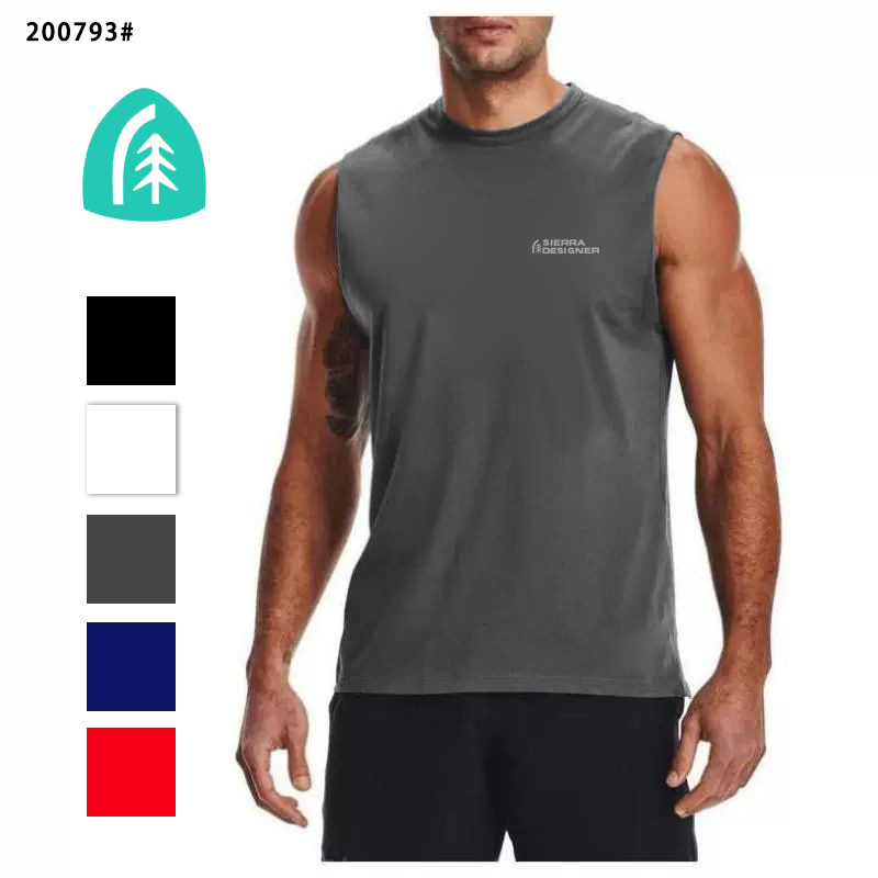 SD Travel summer solid color breathable T-shirt with a round collar…