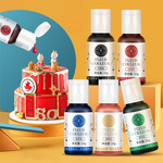 食用色素fc法采奶油翻糖蛋糕ac食品级红色黑色白色可烘培色膏23g