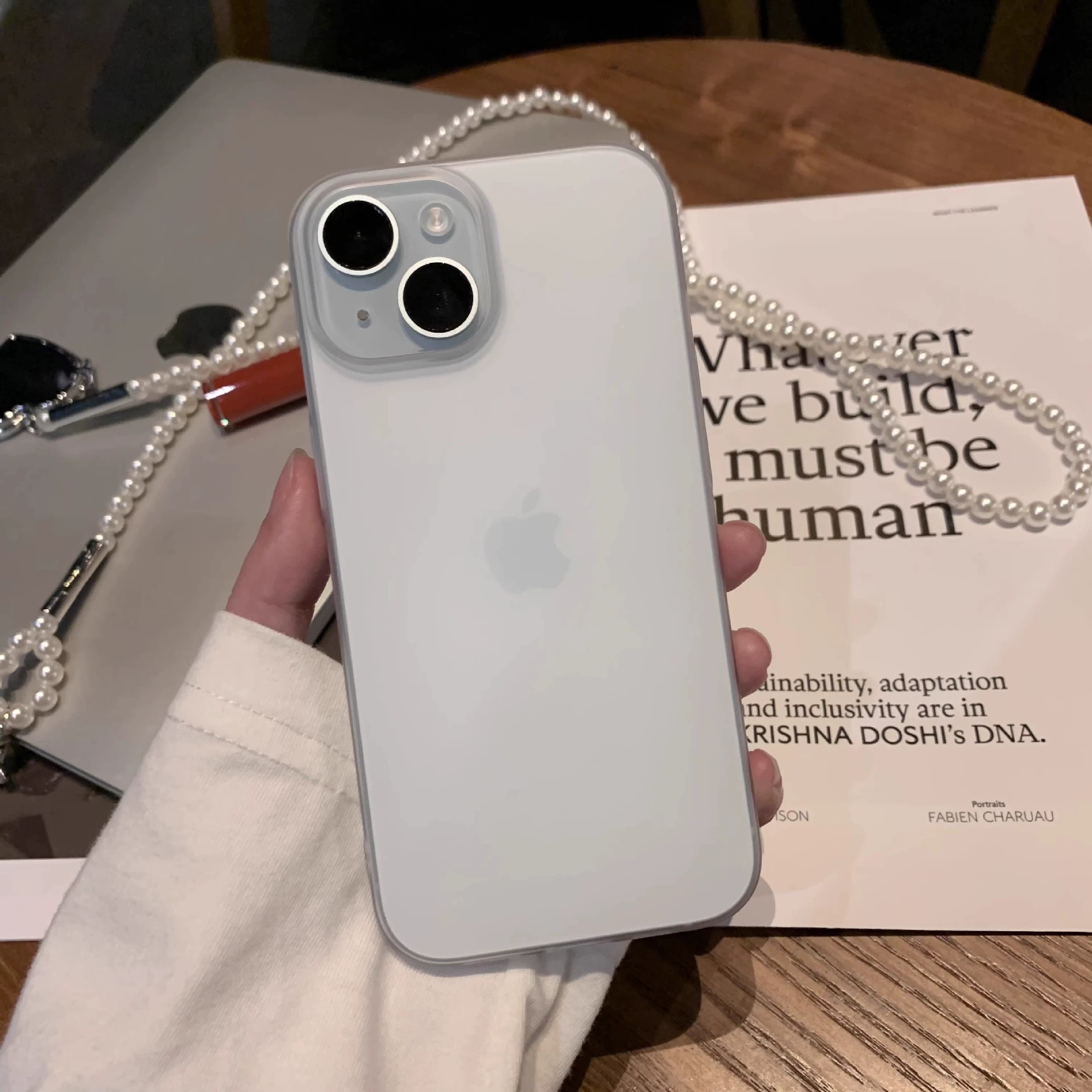 Соверси с ультратонким корпусом совместимо с iPhone 16, матовый чехол для iPhone 16 Pro, защитный чехол, fall protection