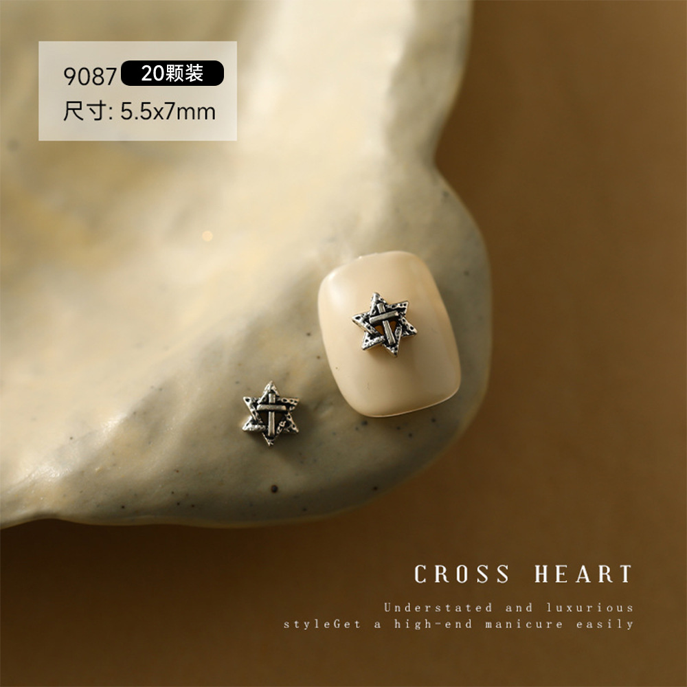 싱글 크로우 하트 주얼리 (Ali-9087)