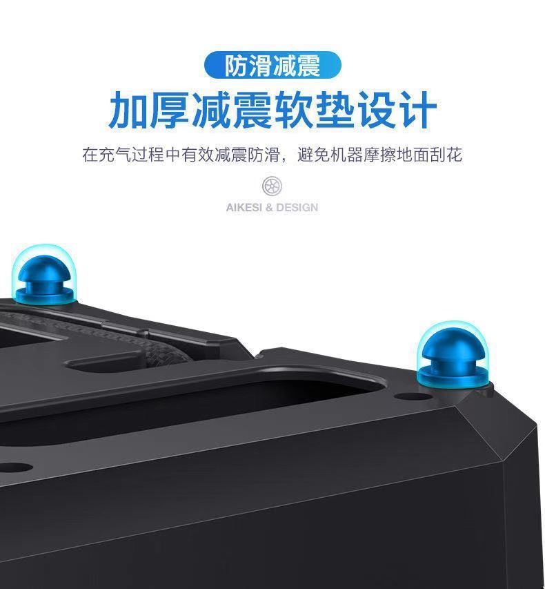 12V Portable Car Air Compressor for Home and Car, High-Power Automatic Electric Tire Inflator for Sedans