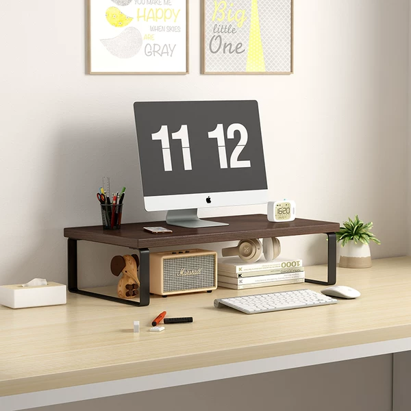 Monitor Elevated Rack Base Bracket Pad Elevated Rack Desktop Computer Elevated Rack Office Desktop Storage Rack