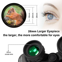 Cross-border wholesale Paul's Edge model 20x50 large objective wide-angle high-definition high-magnification bird watching binoculars