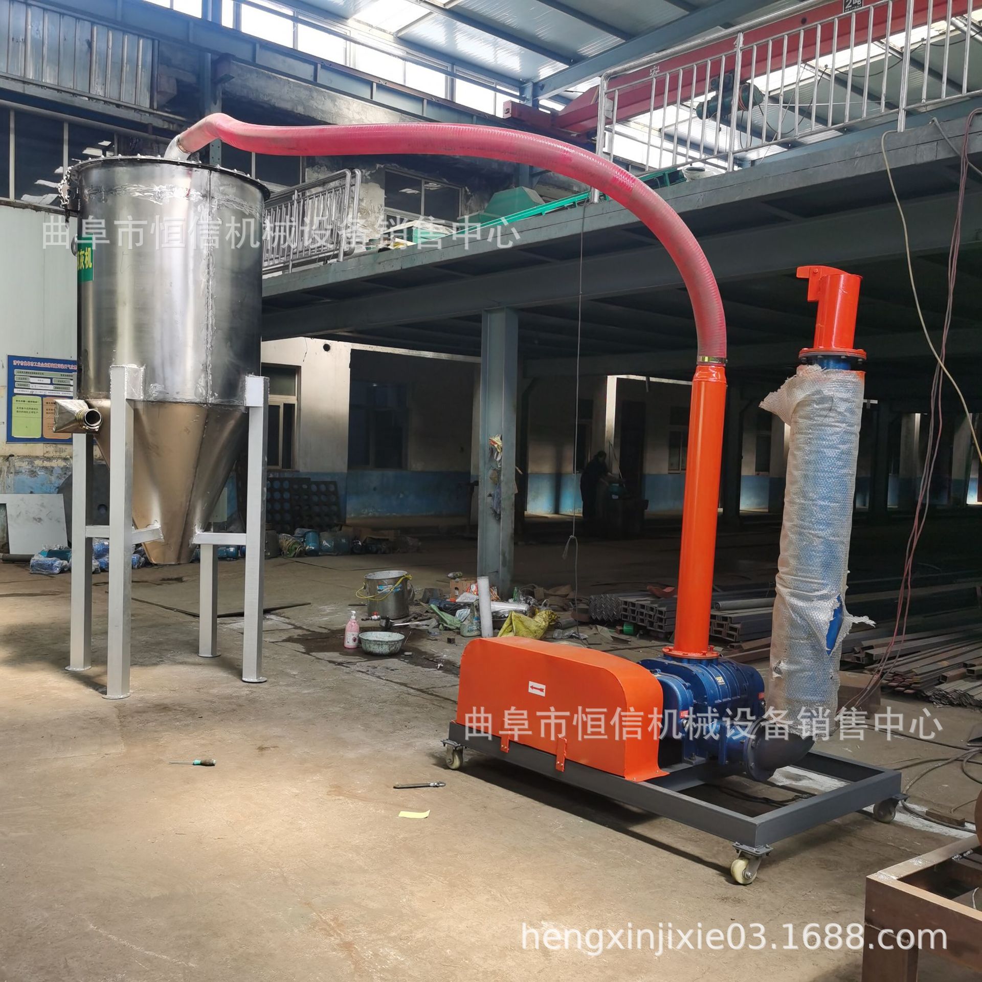 江西水泥石粉气力吸灰机zcjb 大产无尘石墨粉不锈钢气力吸灰机