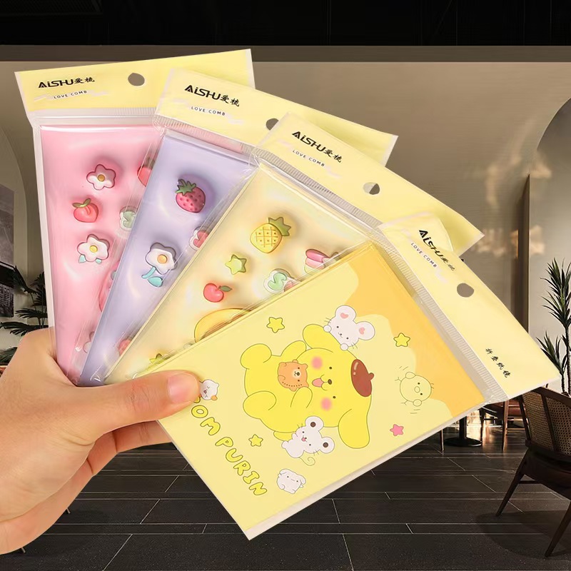 Beauty salon durable tattoo beauty handle mirror creative advertising HD mirror portable handheld makeup mirror wholesale