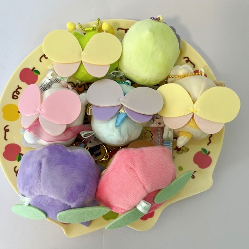 Corner Creature Fairy Garden Series Hand Jade Fried Shrimp Grass Plush Sandbag Grass and Flower Field Doll Pendant