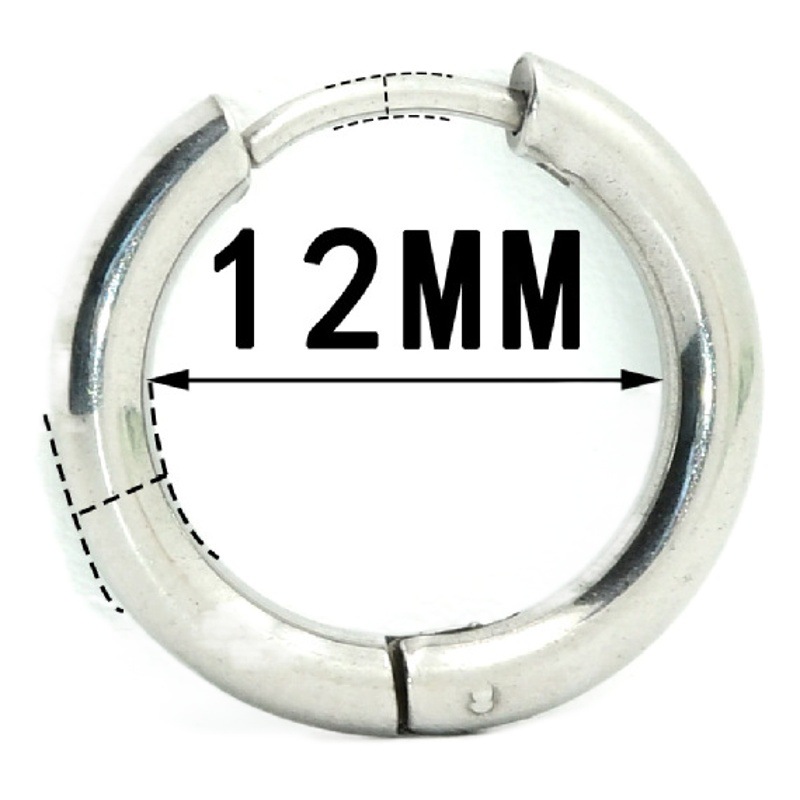 European and American Cross-Border Supply Stainless Steel Earrings Simple Earrings Piercing Earrings Earrings Ear Buckle Jewelry Source Factory