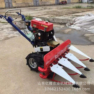 自走式玉米秸秆割晒机 水稻谷子收割机  玉米高粱秸秆割倒机