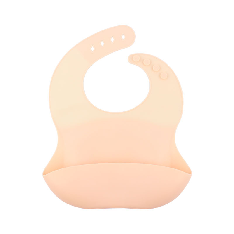 Bebé suministros babero de silicona bebé babero tridimensional bebé super suave babero impermeable babero extraíble