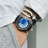 Blue Planet watch student Yan value handsome Cool Technological sense Dial waterproof Trend 2022 new pattern