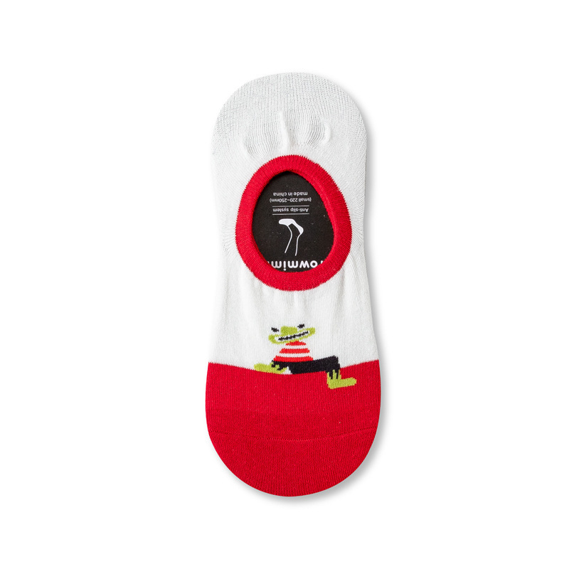 Nuevo estilo coreano original pequeño monstruo calcetines invisibles personalidad moda calcetines ins dulce barco Calcetines hombres y mujeres calcetines invisibles