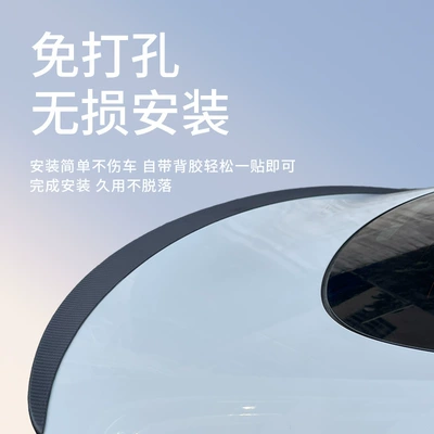 Fixed wind wing | carbon fiber spoiler fixed