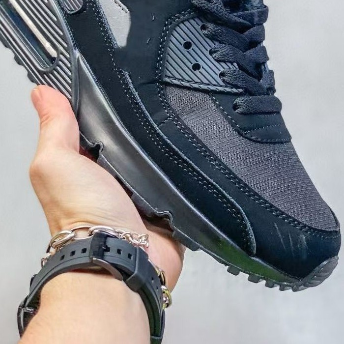 Putian shoes factory foreign trade Air Max90 air cushion shoes breathable mesh retro running sports casual shoes for men and women