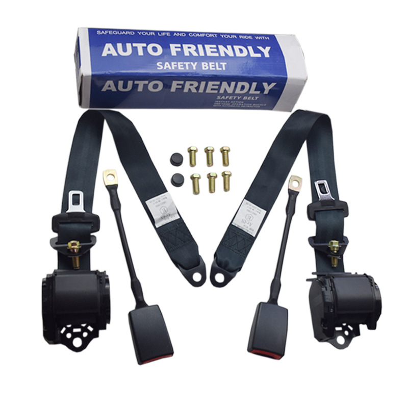 Car driver seat belt three-point automatic retractable roll bus truck three-point protective belt safety belt C