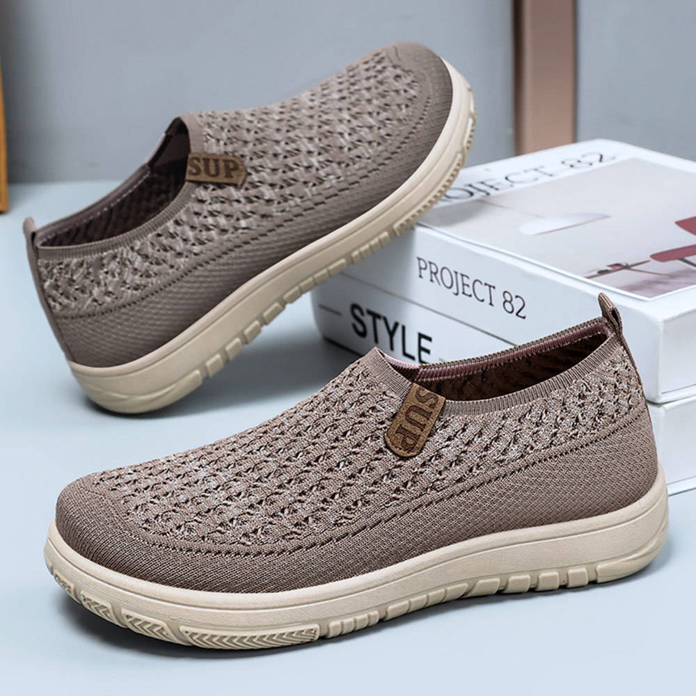 Zapatos zapatos casuales de todo fósforo de color sólido para mujer, zapatos perezosos de un pie, suela suave, pies no cansados, zapatos planos de comercio exterior, zapatos de mujer al por mayor