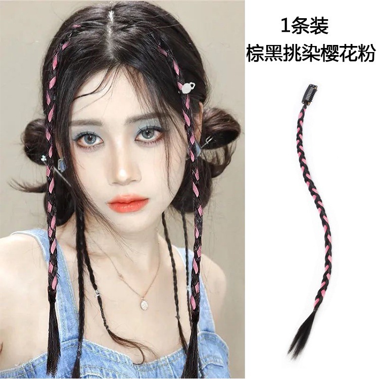 2025 nueva peluca de comercio exterior transfronterizo Europa y América damas Qi Liuhai corto recto Bo Bo Bo cabeza de cabello BOBO cabello red mujer