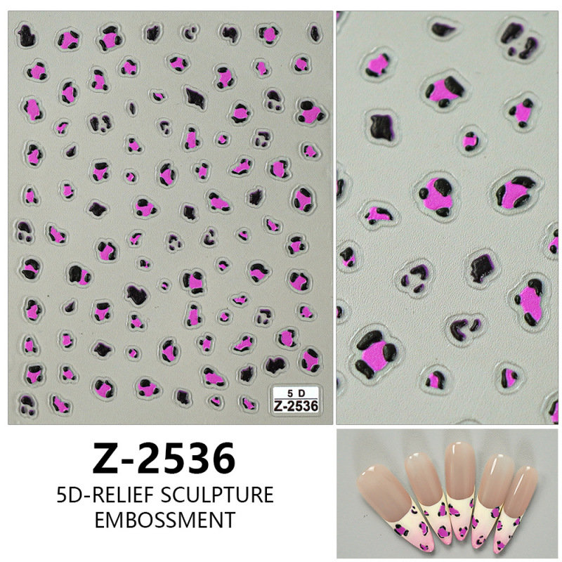 ヨーロッパとアメリカのクリスマスネイルアートステッカー漫画かわいい 5D 立体レリーフステッカー DIY ネイルアートアクセサリー子供のネイルステッカー|undefined