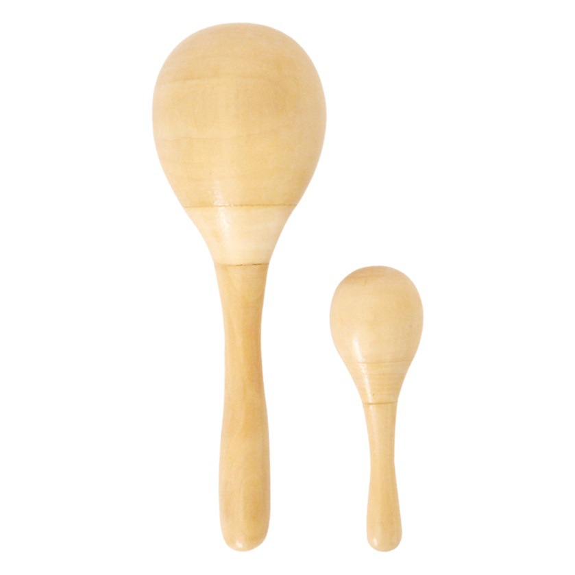 Bebé de madera martillo de arena sonajero kindergarten Infantil Educación Temprana instrumento de percusión agarre entrenamiento Bola de arena juguete al por mayor