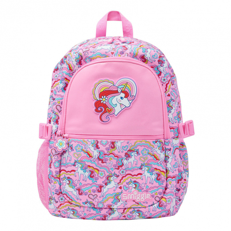 Mochila escolar australiana smiggle Mochila escolar para estudiantes de primaria y secundaria Mochila para exteriores de gran capacidad para niños y niñas Genuino