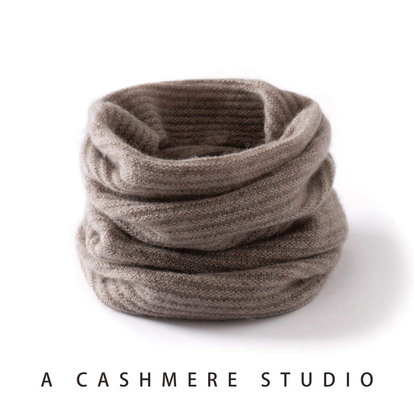 Cashmere Neck Warmer Unisex Autumn and Winter Warm Versatile Cashmere Scarf Knitted Warm Fake Collar Neck Protector Scarf