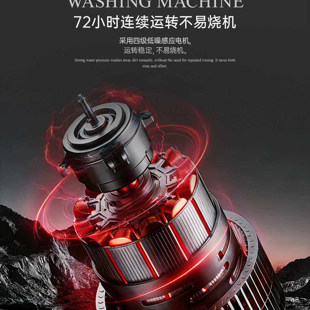 Black Cat High-Pressure Car Washer 220V Household Industrial Grade Automatic Cleaning Machine Commercial Car Wash Shop Pressure Water Gun
