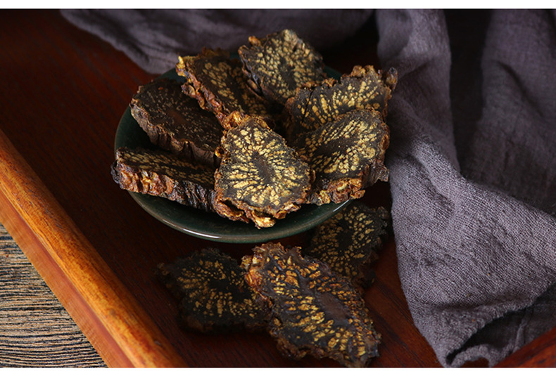 Cistanche Deserticola Rou Cong Rong Oil-Processed Slices 500g TCM Kidney Yang Tonic Herb quality and texture
