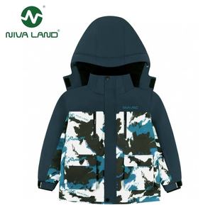 Nweiland genuine goods Winter Boys and Children's Cotton Ski Suit Weatherproof Thickened Jacket