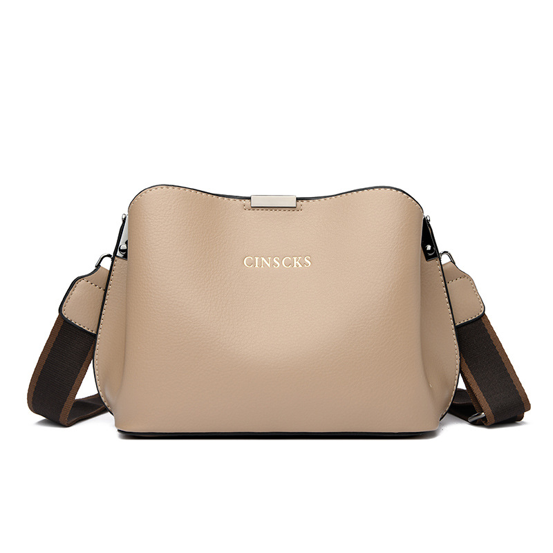 Light Luxury Crossbody Bag For Women 2024 New Fashion Elegant Shoulder Bag Soft Leather Large Capacity Casual Handbag - Thumbnail 6