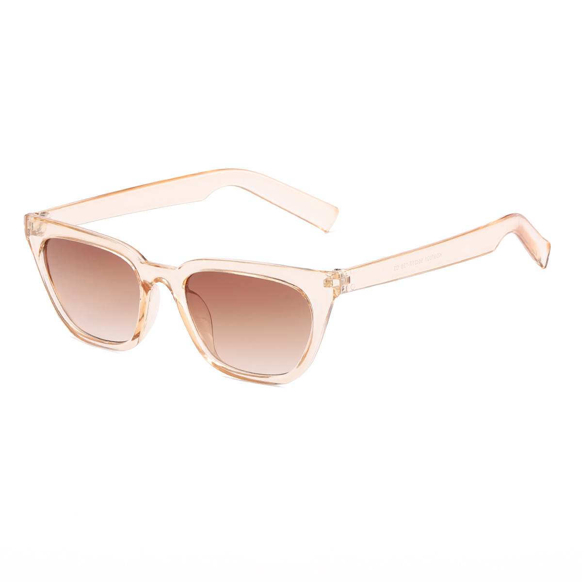 2021 Nuevo triángulo ojo de gato gafas de sol transfronterizas gafas de sol europeas y americanas estilo de la calle de las mujeres gafas de sol personalizadas