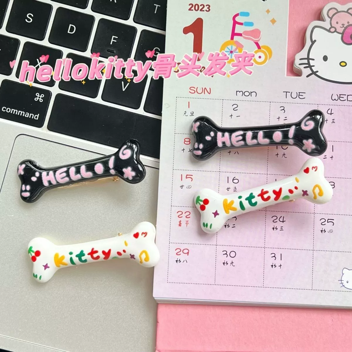 Hello Kitty, brand cute Japanese hair accessory